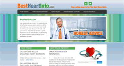 Desktop Screenshot of bestheartinfo.com